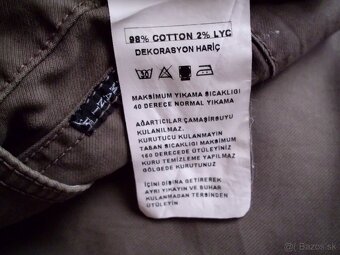 Armani Jeans pánske nohavice tenšie   L-XL  38/34 - 14