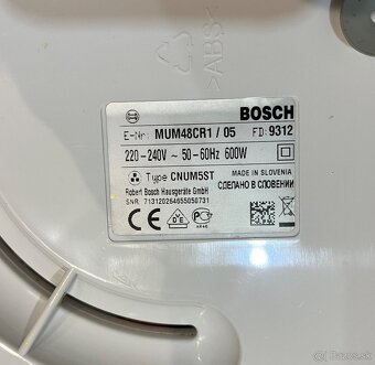 Bosch MUM 48CR1/05 kuchynský robot - 14