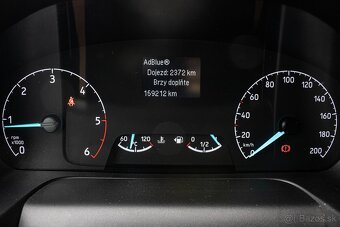 Ford Transit Custom 79kW M6, 9miest, 1. majiteľ, Nelakované - 14