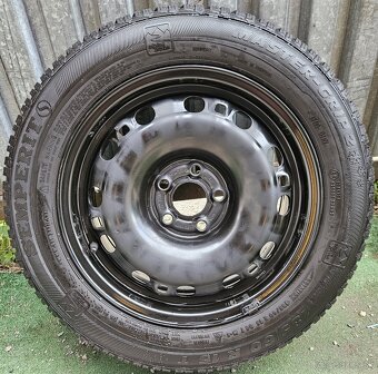 Originálna zimná sada VW - 5x100 r15 + Semperit 185/60 r15 - 14