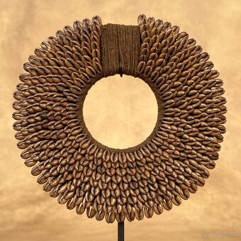 Tolai kmeňové nákrčníky z nassa mušlí - Papua Nová Guinea - 14