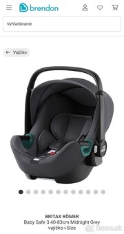 Vajíčko / Autosedačka / Podstavec Britax Römer (Baby Safe) - 14