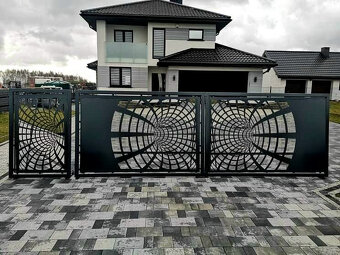 💥Moderné dizajnové brány💥 - 14