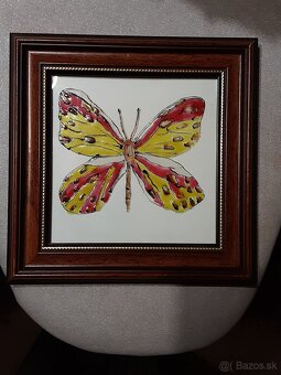 Predaj Olejomaľby kvetov a kópií portrétov v rámoch - 14