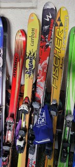 Skialp lyže s viazaním plus pásy - 14