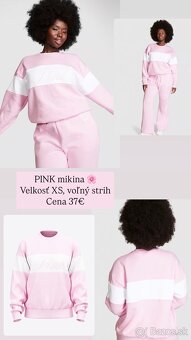 Victoria’s Secret PINK ružova mikina - 14