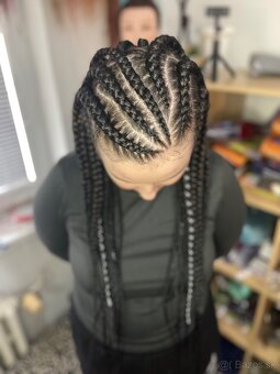 Zapletanie copíkov - afro copíky, boxerské copy, brčky - 14