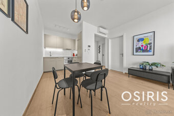 Klimatizovaný 2 izbový byt s terasou v Eurovea Tower, 1x par - 14