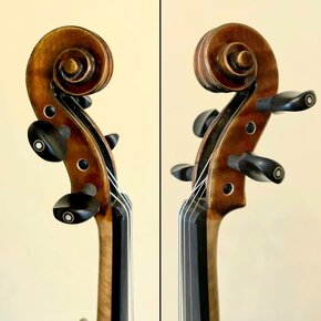 husle 4/4 model Stradivari (olejový lak) - 14