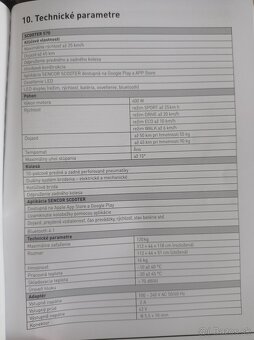 Elektricka kolobežka Sencor S70 - 14