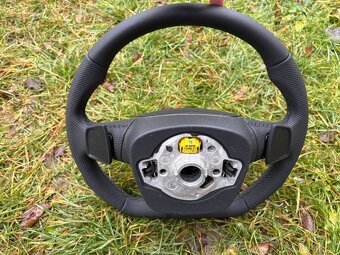AUDI S volant A6 C8 A8 SQ8 Q8 kozeny zkoseny perforovany - 14