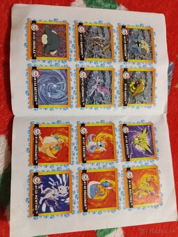 Pokémon nálepky plus album 1999 - 14