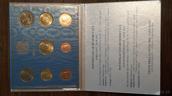 Kompletná zbierka UNC euromincí Vatikán (2002–2024)na predaj - 14