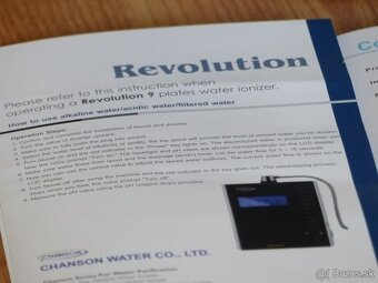 Nový komerčný ionizátor vody Chanson Miracle Max Revolution, - 14