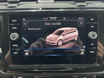 Touran 2,0 TDI 110kw Matrix Panoráma Ťažné Top stav - 14