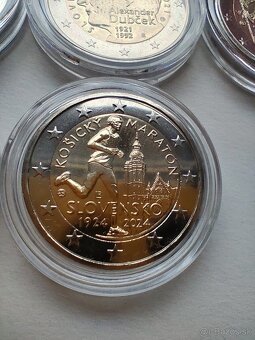 Slovenské 2€ mince v UNC stave - 14