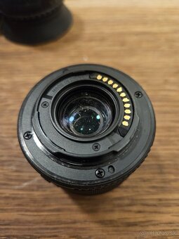 Olympus 17mm, 14-42mm, nikon 50mm - 14
