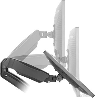 AlzaErgo Arm AR2.1 čierny držiak na 2 monitory - 14