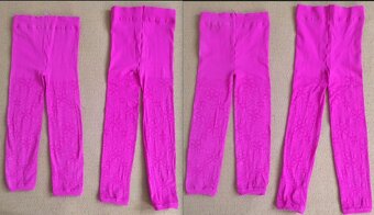 Predám 12x dievč. šaty +1 tričko +9 legín +2x pančušky - 14