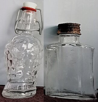 Zaujímavé fľašky, poháre. - 14