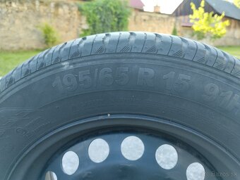 Letná sada kolies R15 195/65 WW - 14