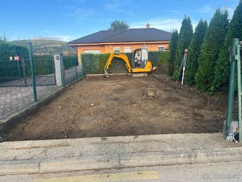 Výkopové práce minibagrom - 14