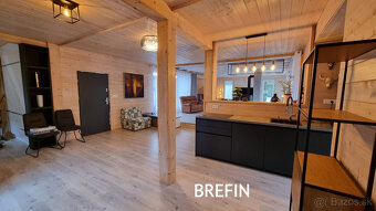 Štýlový 120 m2 ENERGETICKY úsporný DREVODOM s bazénom, POZEM - 14