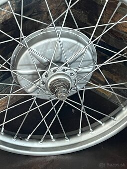 Prodám originál kola přední a zadní Jawa 350 SV - předválka - 14