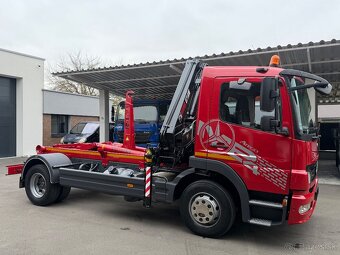 Mercedes-Benz Atego 1218 hákový nakladač hydraulická ruka - 14