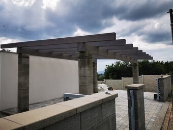 Tesárske a pokrývačské práce. Altánok, Pergola - 14