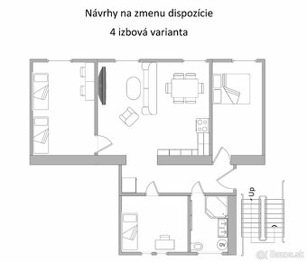 Veľký 3 izbový byt na Ulici M.R.Štefánika, Levice - 14