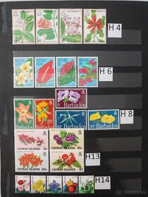Filatelia-Poštové známky na predaj 6.Doprava + Kvety čisté - 14