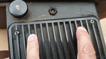 Použitý dobový středový panel na rádio - Škoda 110R erko. - 14