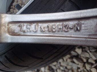 Orig. hliníkové disky Mercedes R18, 5x112 - 14