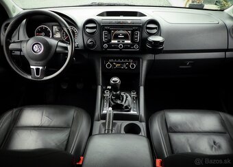 VOLKSWAGEN AMAROK 2.0 BiTDI-120kW REDUKCIA- NAVI- KOŽA-ŤAŽNE - 14