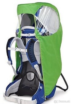 Turisticky nosic Osprey Poco LT – top stav + rain cover - 14
