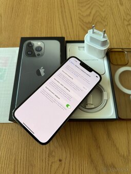 iPhone 13 Pro 128 gb Graphite - komplet príslušenstvo,zaruka - 14