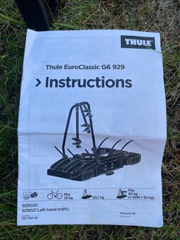Predám nosič na bicykle Thule EuroClassic G6 929 - 14