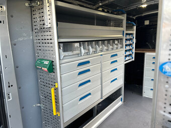 Ford Transit 2.2 Tdci, L1H2, regálový systém SORTIMO, DPH - 14