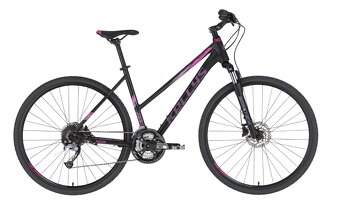 KELLYS Pheebe 10 – Dark Purple, veľkosť S / M + doplnky - 14