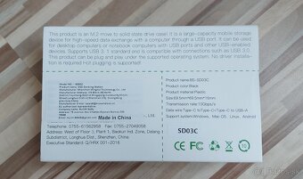 Dokovacia stanica pre SSD M.2 PCIE/NVMe,M.2 SATA III. - 14