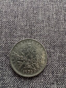 5 Frankov 1972 + 1 Frank 1960 2 ks, 1965, 1991, 1977, 1979 - 14