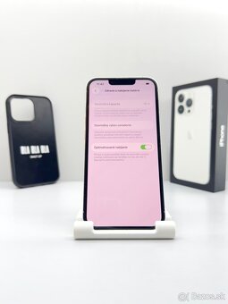 iPhone 13 PRO SILVER 256GB TOP STAV ORIGINÁL - 14