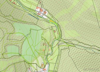 Na predaj veľký lesný pozemok Drietoma - Liešna, 6549m2 - 14