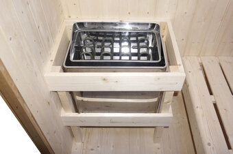 Sanotechnik - Vonkajšia kombinovaná sauna (Fínska / infra ) - 14