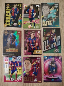 Lewandowski, Ferran Torres, Pedri, Gavi - futbalové kartičky - 14