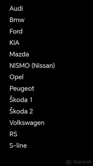 Kľúčenky (AUDI, BMW,...) - 14
