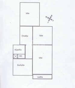 Priestranný 3- izbový byt na sídlisku SNP v Michalovciach - 14
