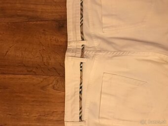 BURBERRY originál luxusne damske nohavice 38/40 - 14