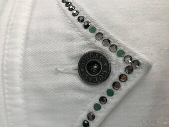 NOVÉ GUESS originál krystalove damske capri nohavice S/M - 14